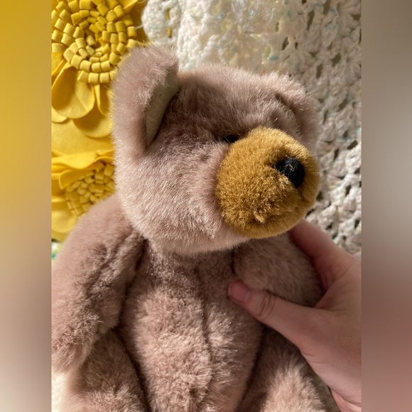 Vintage Jointed Plush Teddy Bear - Eclectic Cottagecore - Picture 3 of 16